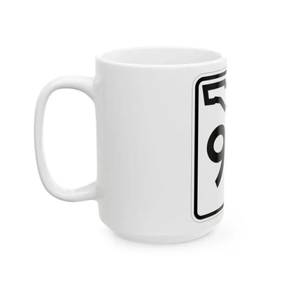 Florida 97 (Florida) (Road Sign) White Coffee Mug - Go Mug Yourself