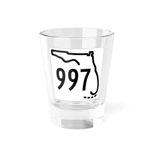 Florida 997 1955 (Florida) (Road Sign) Shot Glass 1.5oz 1.5oz - Go Mug Yourself