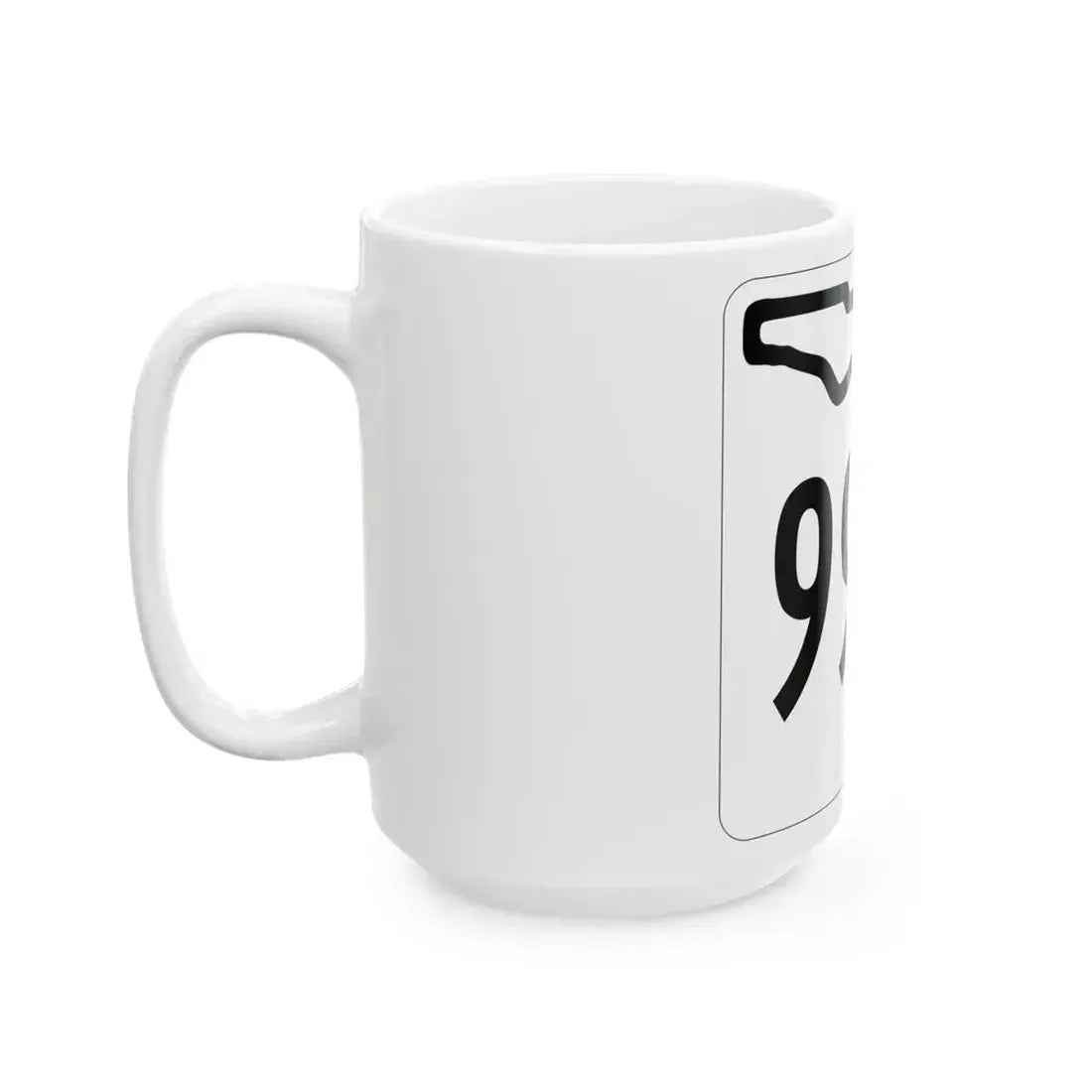 Florida 997 1955 (Florida) (Road Sign) White Coffee Mug - Go Mug Yourself