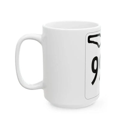 Florida 997 1955 (Florida) (Road Sign) White Coffee Mug - Go Mug Yourself