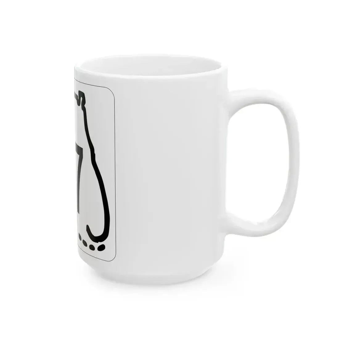 Florida 997 1955 (Florida) (Road Sign) White Coffee Mug - Go Mug Yourself