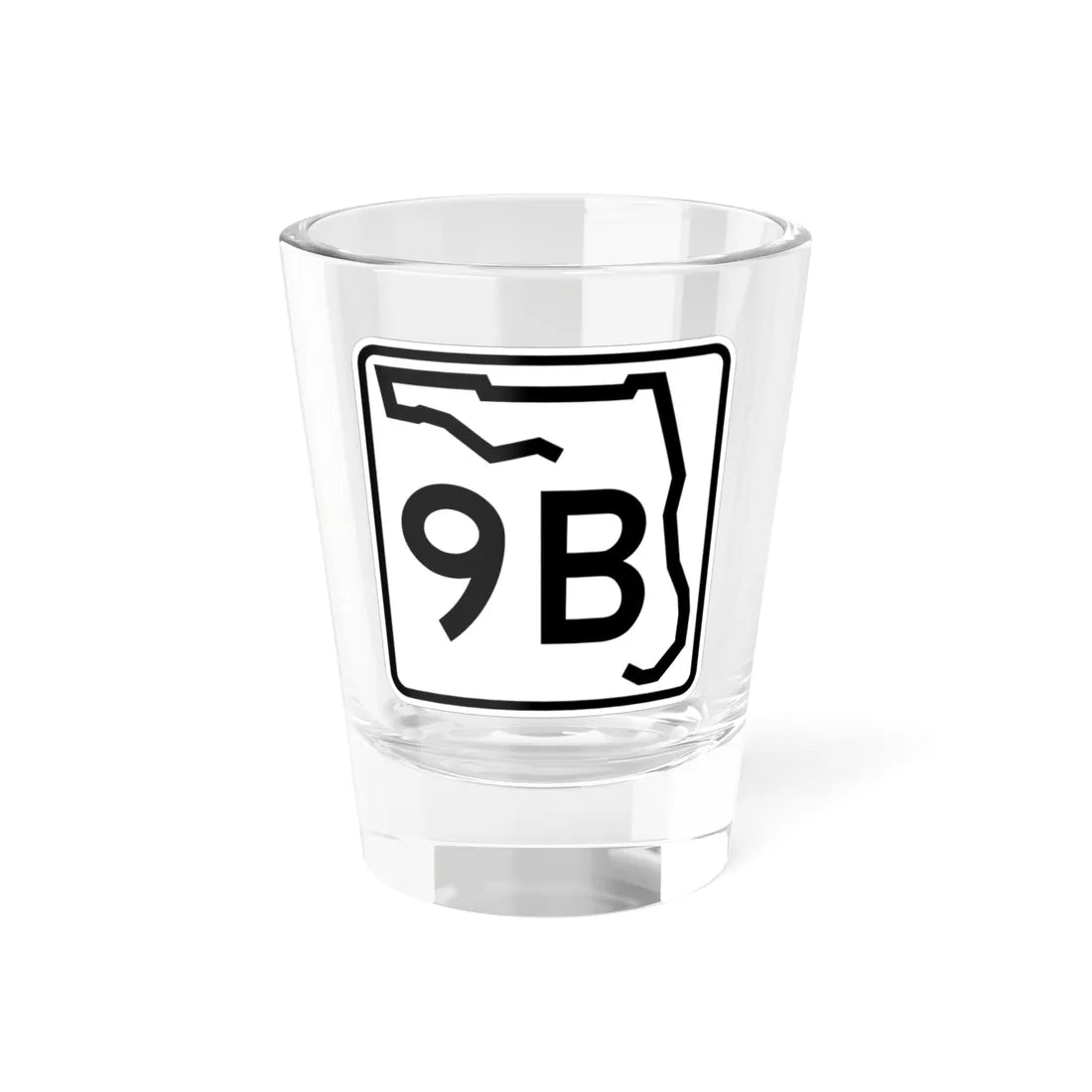 Florida 9B (Florida) (Road Sign) Shot Glass 1.5oz 1.5oz - Go Mug Yourself