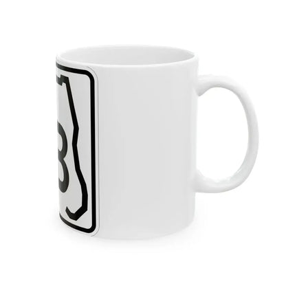 Florida 9B (Florida) (Road Sign) White Coffee Mug - Go Mug Yourself