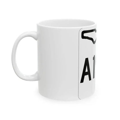 Florida A19A 1955 (Florida) (Road Sign) White Coffee Mug - Go Mug Yourself