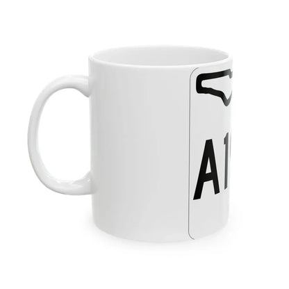 Florida A19A 1955 (Florida) (Road Sign) White Coffee Mug - Go Mug Yourself