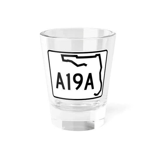 Florida A19A (Florida) (Road Sign) Shot Glass 1.5oz 1.5oz - Go Mug Yourself