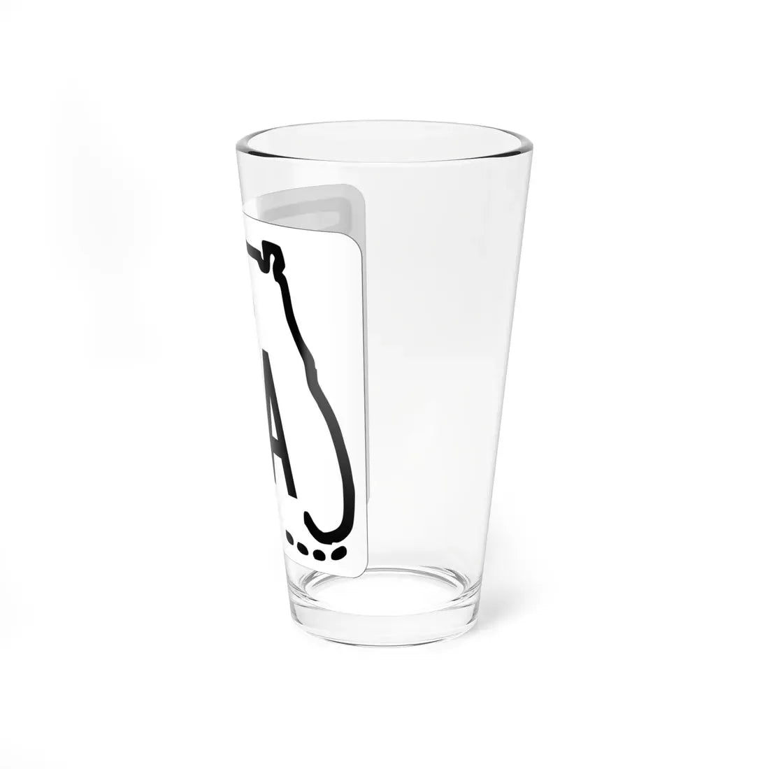 Florida A1A 1955 (Florida) (Road Sign) Pint Glass 16oz - Go Mug Yourself