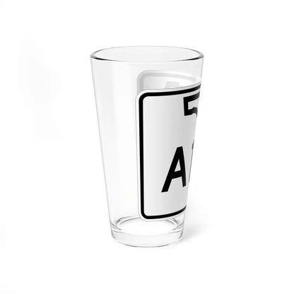 Florida A1A (Florida) (Road Sign) Pint Glass 16oz - Go Mug Yourself