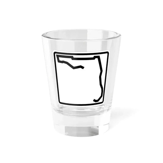 Florida blank (Florida) (Road Sign) Shot Glass 1.5oz 1.5oz - Go Mug Yourself