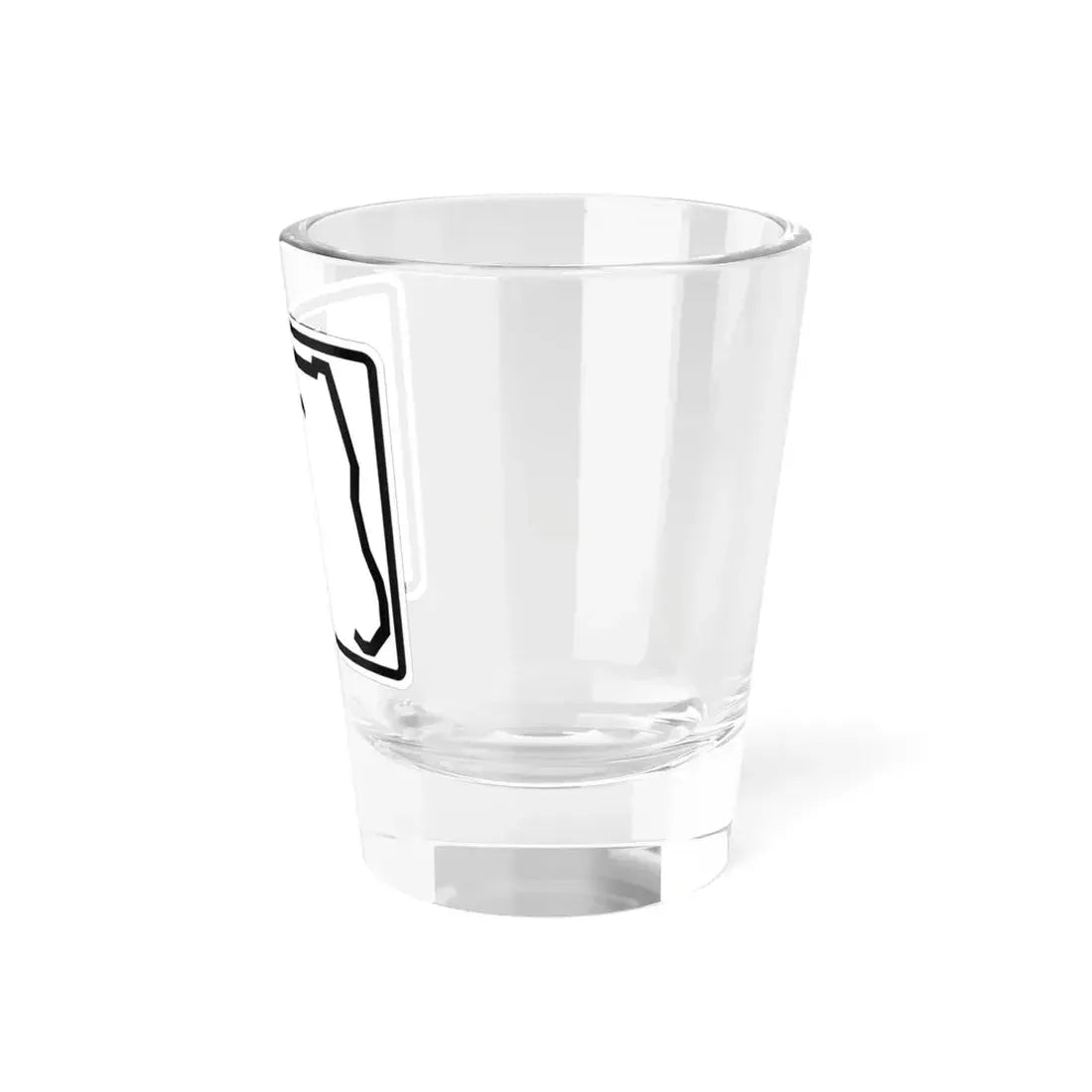 Florida blank wide (Florida) (Road Sign) Shot Glass 1.5oz - Go Mug Yourself