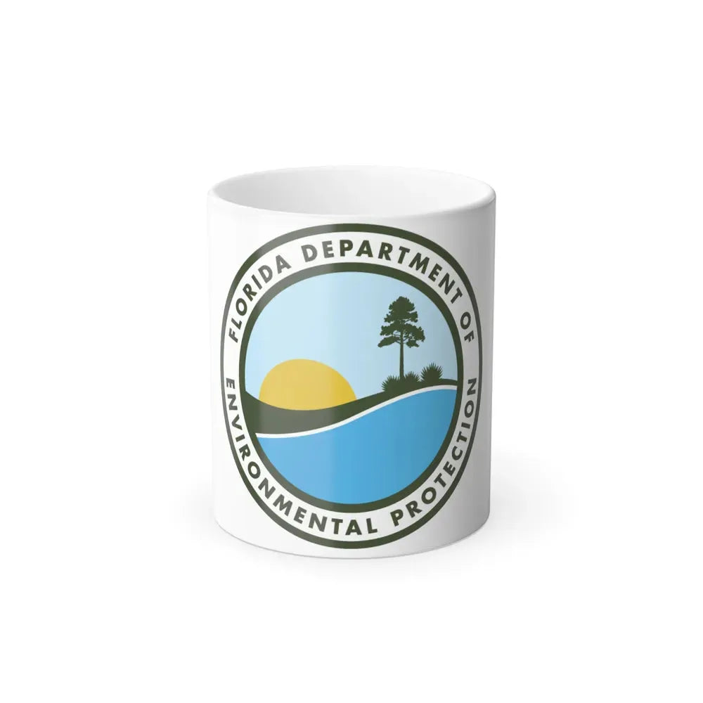 Florida Department of Environmental Protection - Color Changing Coffee Mug 11oz - Go Mug Yourself