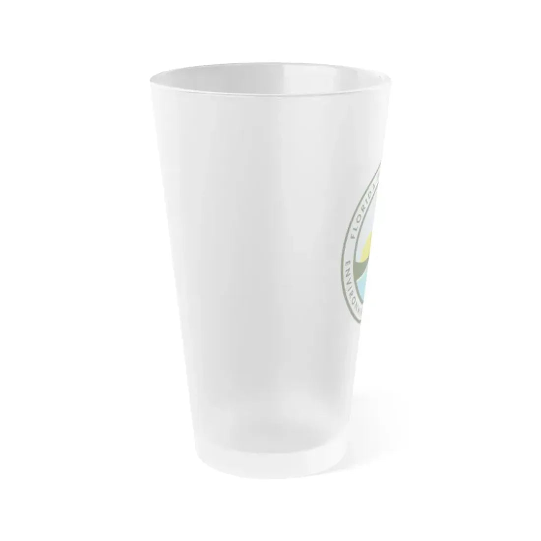 Florida Department of Environmental Protection - Frosted Pint Glass 16oz - Go Mug Yourself