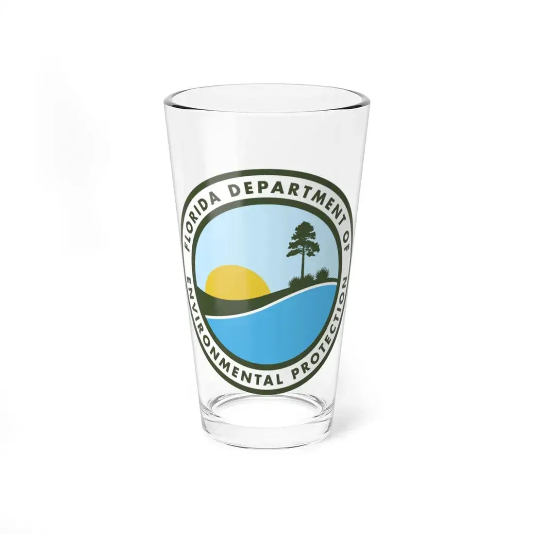Florida Department of Environmental Protection - Pint Glass 16oz 16oz - Go Mug Yourself