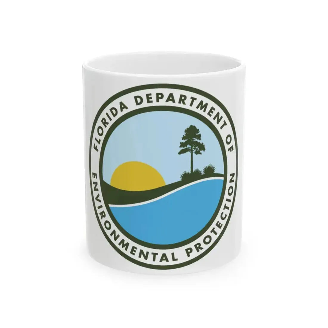 Florida Department of Environmental Protection - White Coffee Mug 11oz - Go Mug Yourself