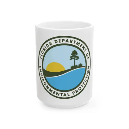 Florida Department of Environmental Protection - White Coffee Mug 15oz - Go Mug Yourself