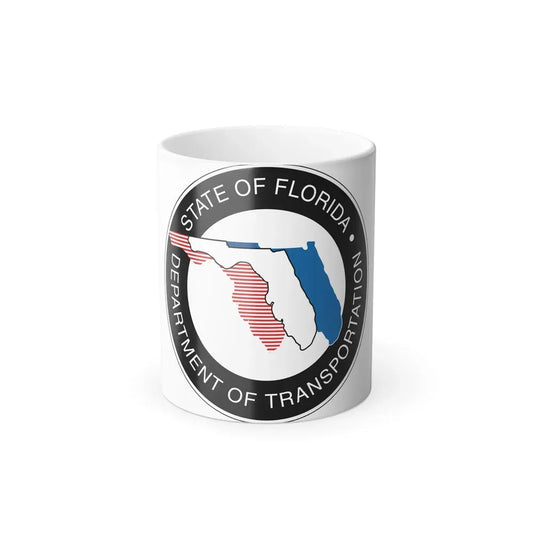 Florida Department of Transportation - Color Changing Coffee Mug 11oz - Go Mug Yourself
