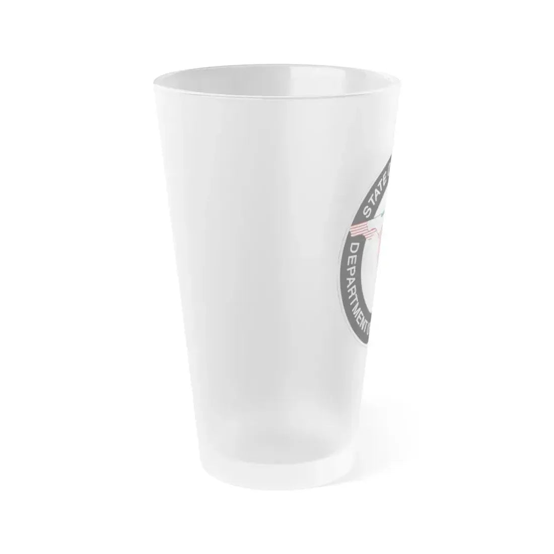 Florida Department of Transportation - Frosted Pint Glass 16oz - Go Mug Yourself