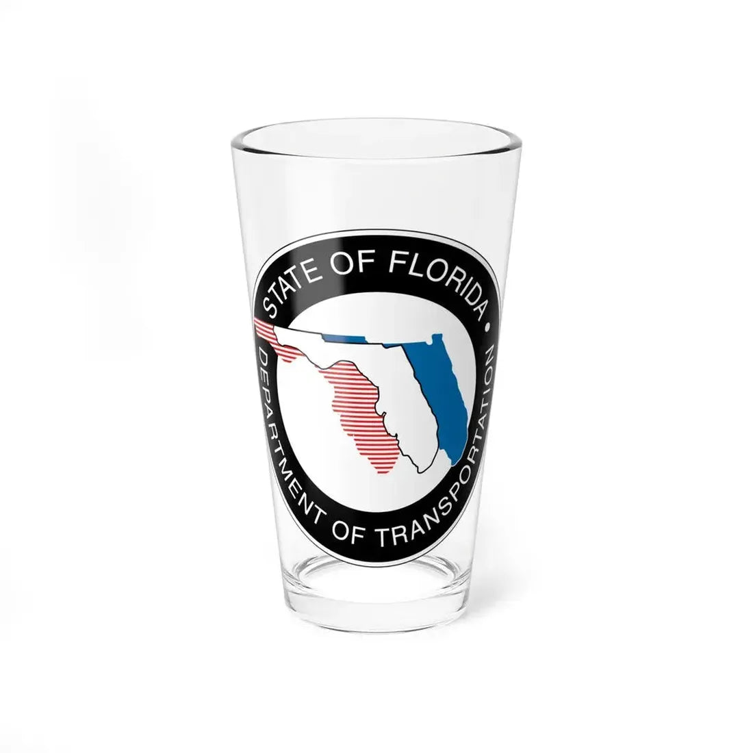 Florida Department of Transportation - Pint Glass 16oz 16oz - Go Mug Yourself