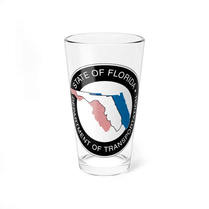 Florida Department of Transportation - Pint Glass 16oz 16oz - Go Mug Yourself