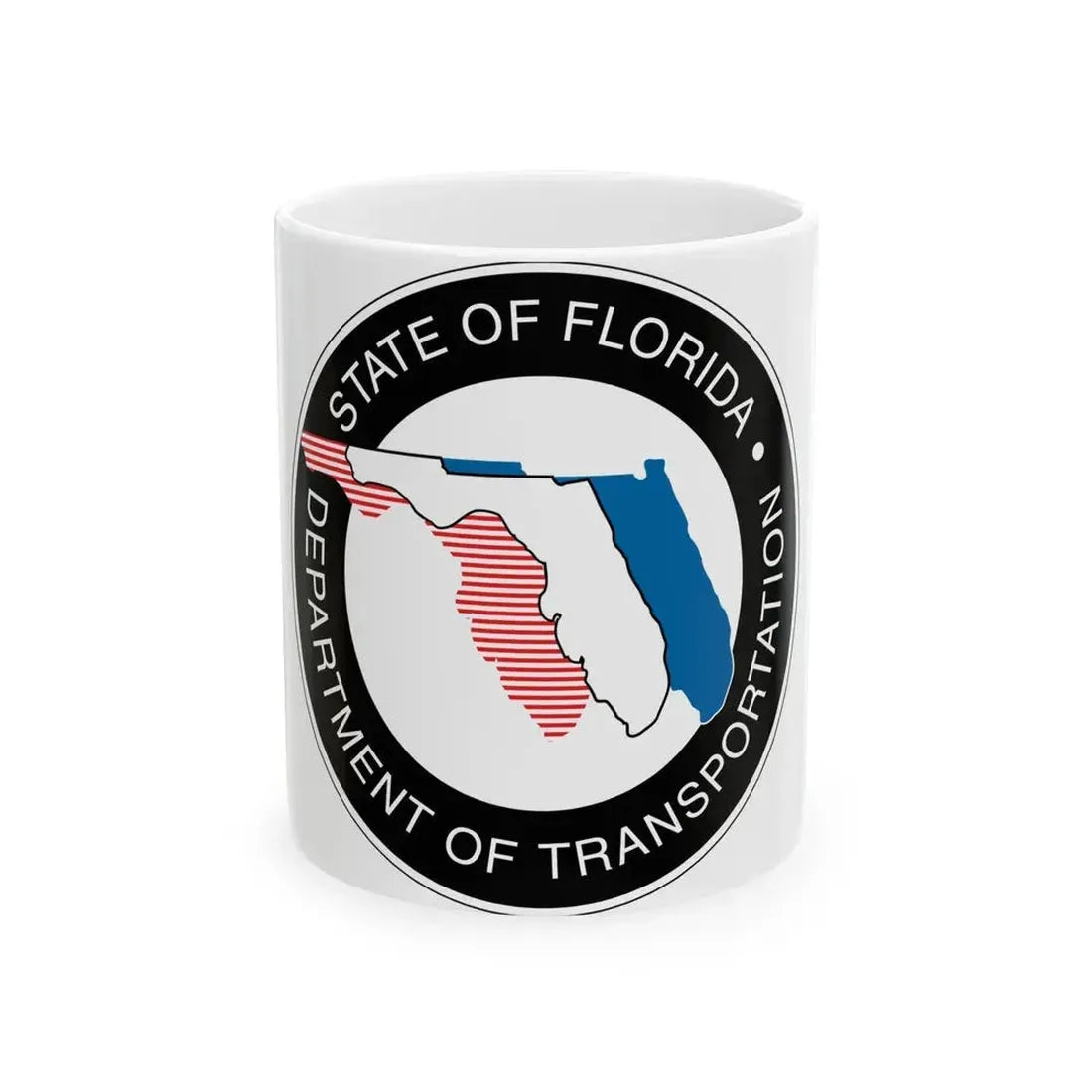 Florida Department of Transportation - White Coffee Mug 11oz - Go Mug Yourself