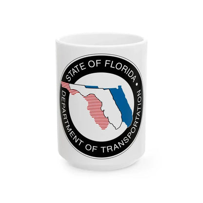 Florida Department of Transportation - White Coffee Mug 15oz - Go Mug Yourself