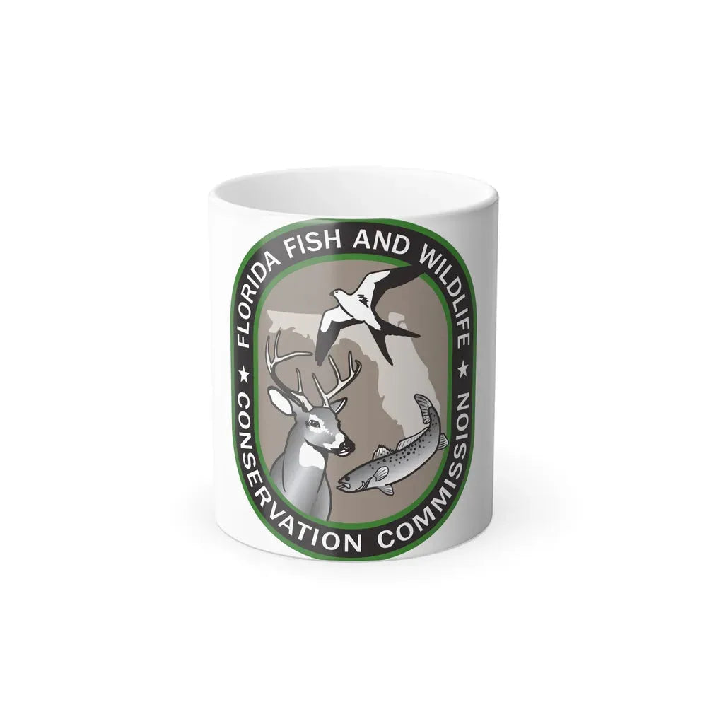 Florida Fish and Wildlife Commission - Color Changing Coffee Mug 11oz - Go Mug Yourself