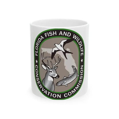Florida Fish and Wildlife Commission - White Coffee Mug 11oz - Go Mug Yourself