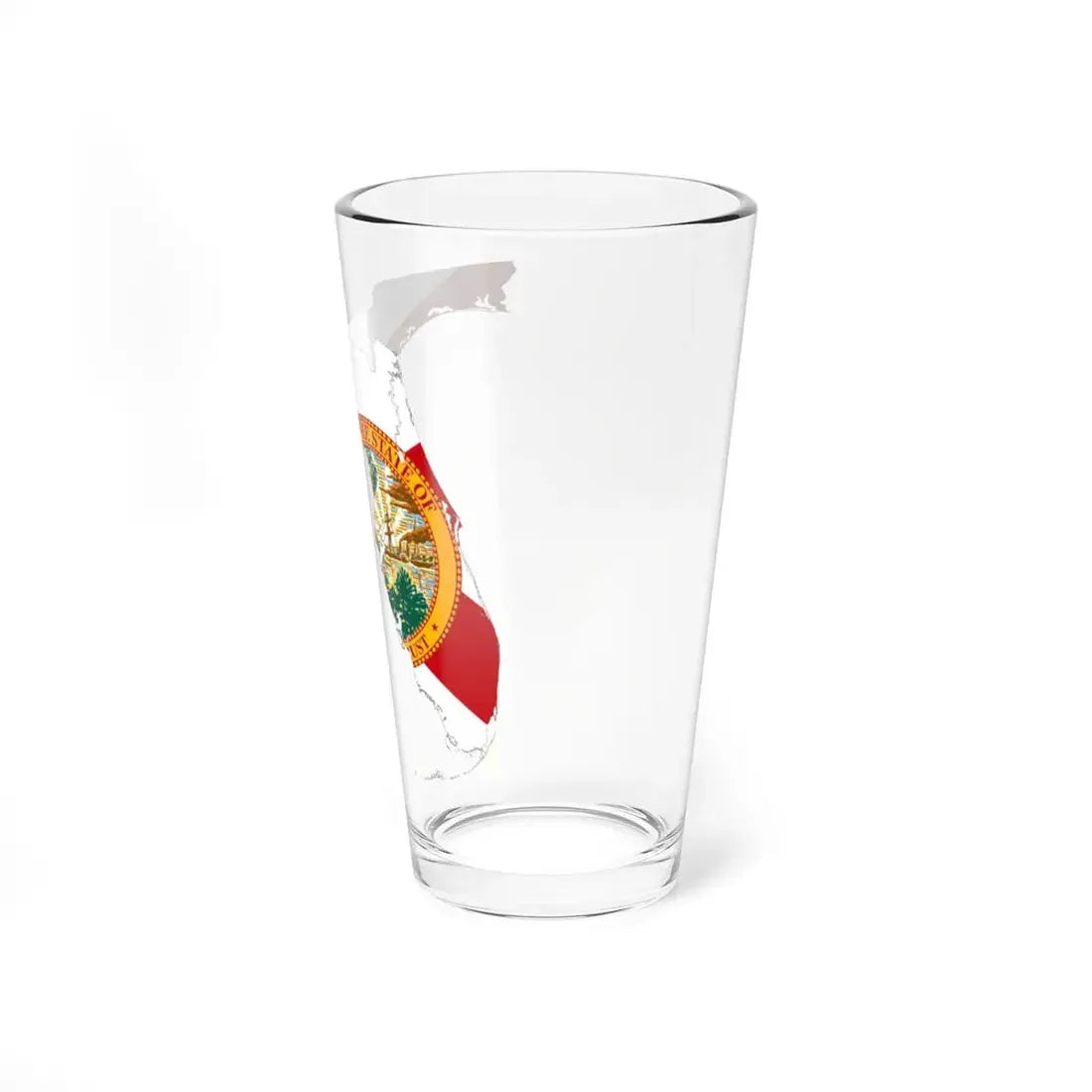 Florida Flagmap (United States) Pint Glass 16oz - Go Mug Yourself