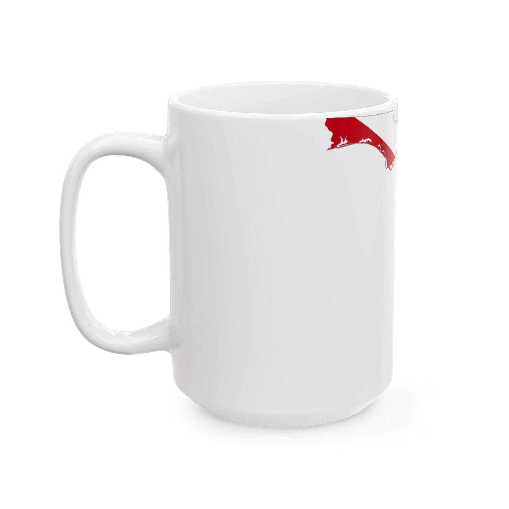 Florida Flagmap (United States) White Coffee Mug-Go Mug Yourself