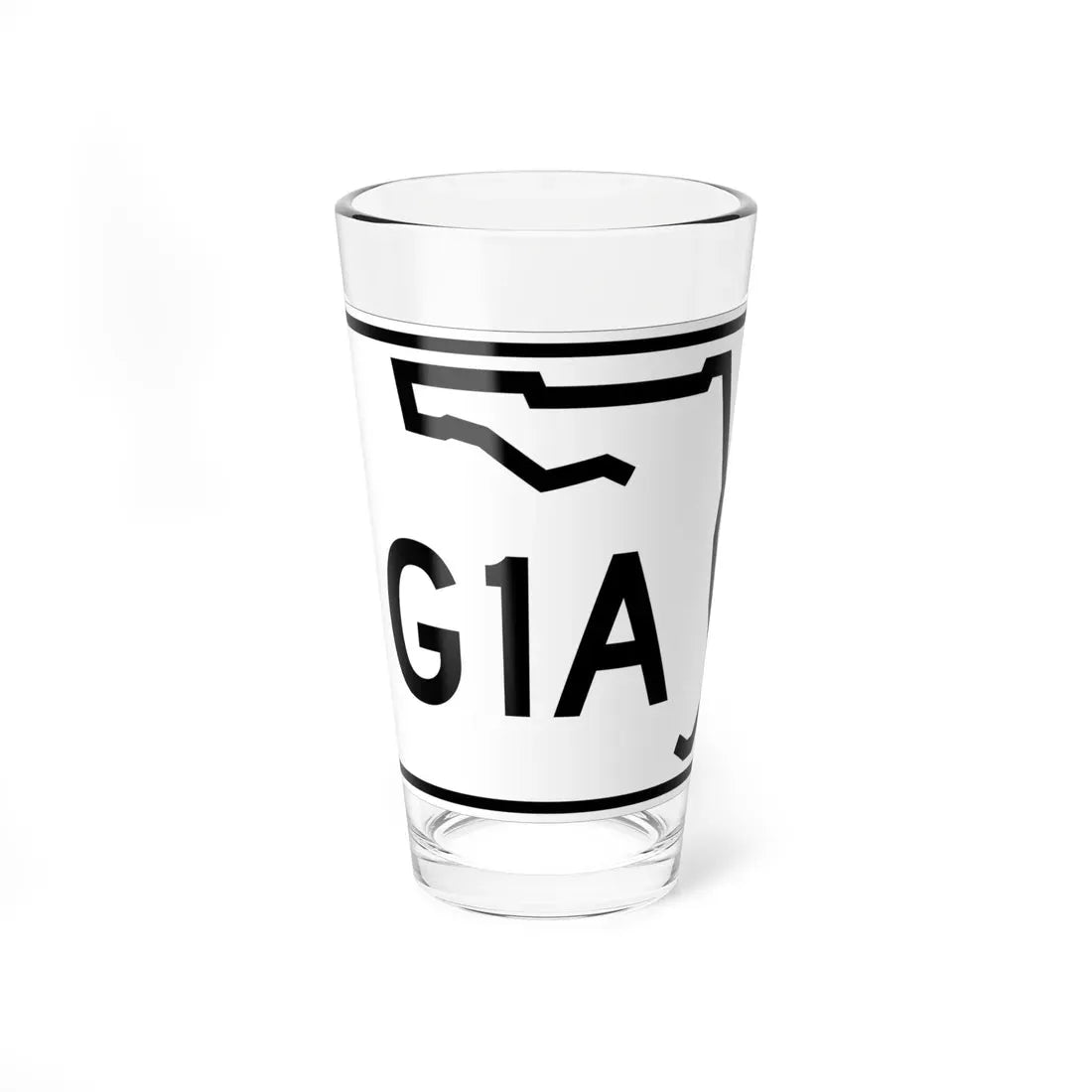 Florida G1A (Florida) (Road Sign) Pint Glass 16oz 16oz - Go Mug Yourself