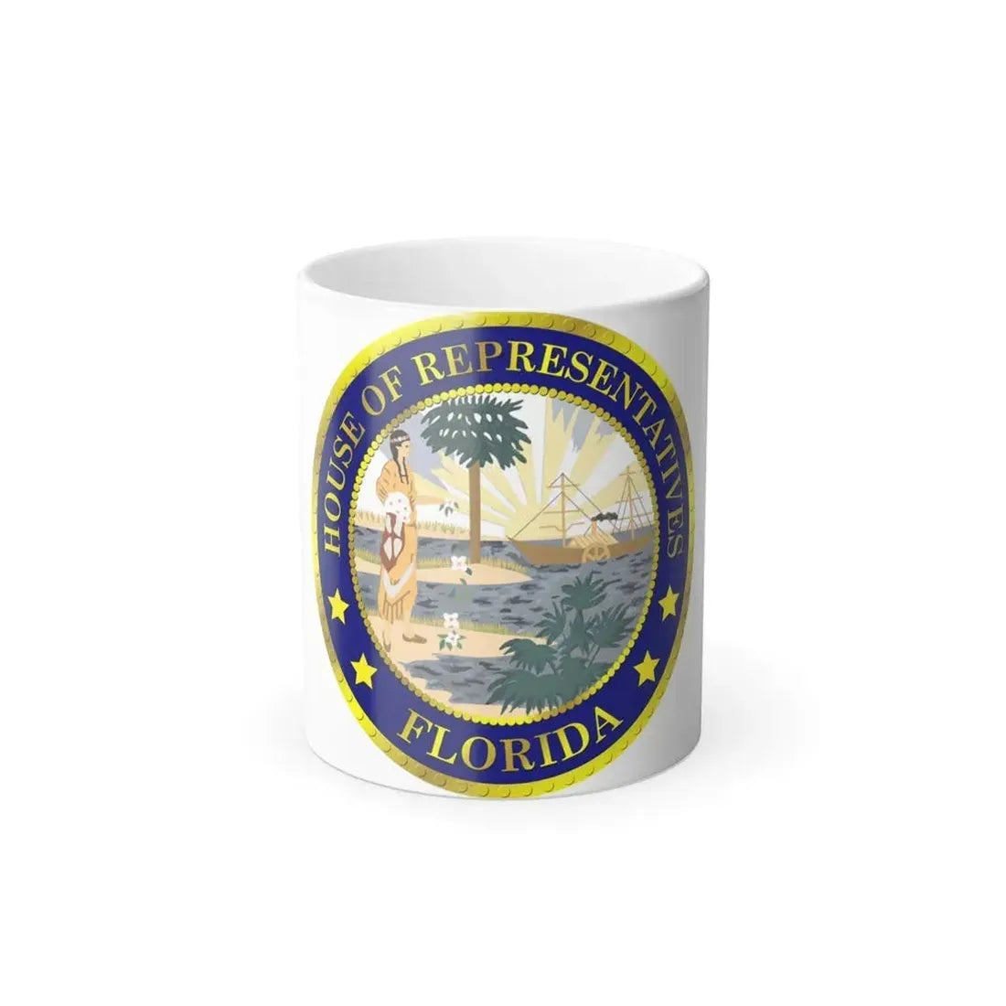Florida House of Representatives - Color Changing Coffee Mug 11oz - Go Mug Yourself