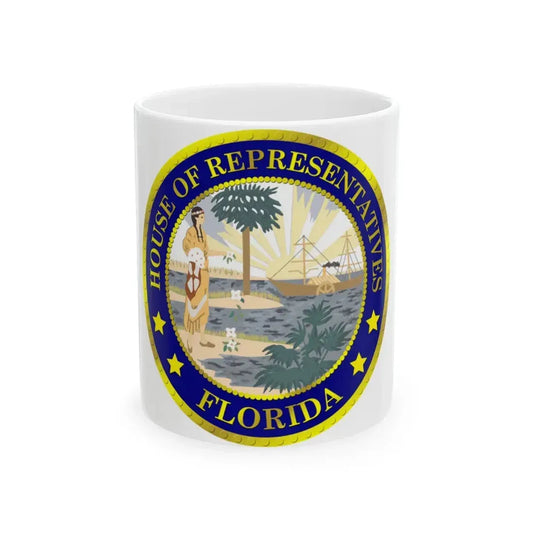 Florida House of Representatives - White Coffee Mug 11oz - Go Mug Yourself