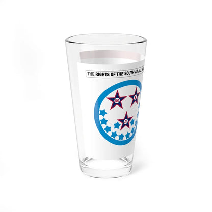Florida Secession Flag 1861 (United States) Pint Glass 16oz - Go Mug Yourself