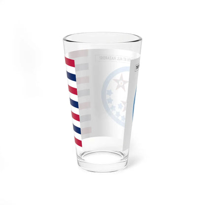 Florida Secession Flag 1861 (United States) Pint Glass 16oz - Go Mug Yourself