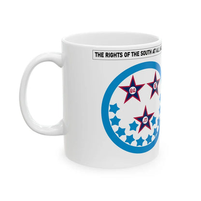 Florida Secession Flag 1861 (United States) White Coffee Mug - Go Mug Yourself