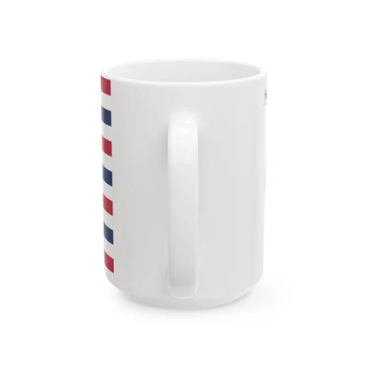 Florida Secession Flag 1861 (United States) White Coffee Mug - Go Mug Yourself