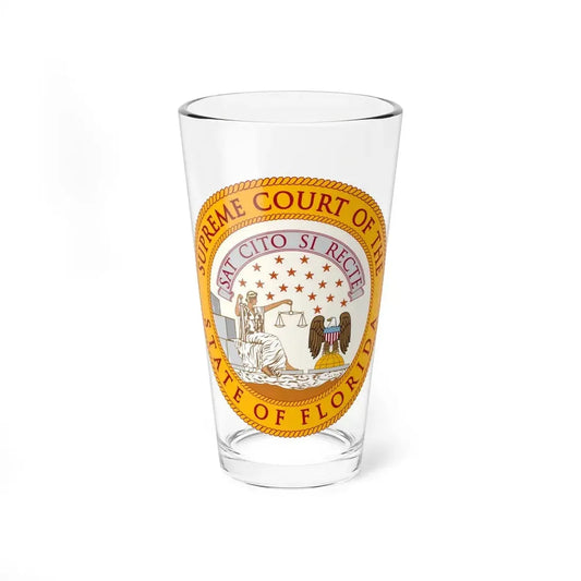 Florida Supreme Court - Pint Glass 16oz 16oz - Go Mug Yourself