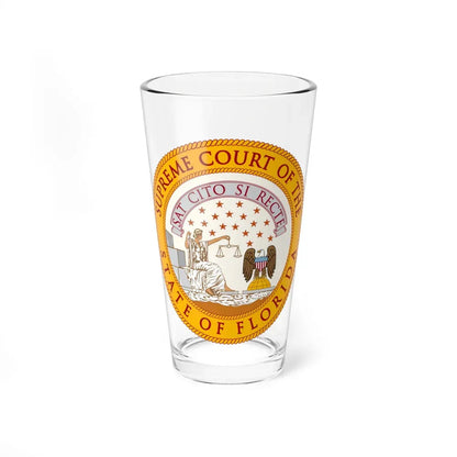 Florida Supreme Court - Pint Glass 16oz 16oz - Go Mug Yourself