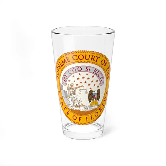 Florida Supreme Court - Pint Glass 16oz 16oz - Go Mug Yourself