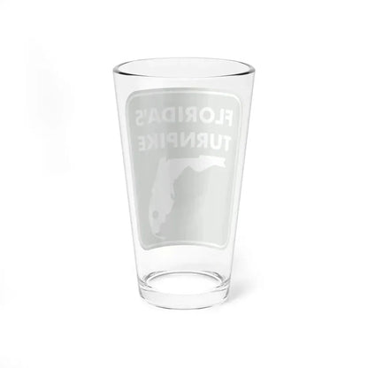 Floridas Turnpike (Florida) (Road Sign) Pint Glass 16oz - Go Mug Yourself