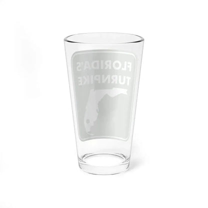 Floridas Turnpike (Florida) (Road Sign) Pint Glss 16oz - Go Mug Yourself