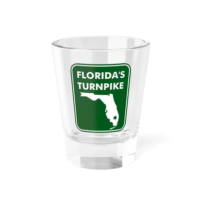 Floridas Turnpike (Florida) (Road Sign) Shot Glass 1.5oz 1.5oz - Go Mug Yourself