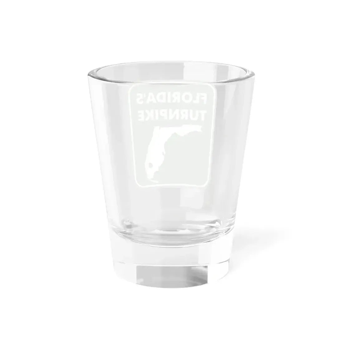 Floridas Turnpike (Florida) (Road Sign) Shot Glass 1.5oz - Go Mug Yourself