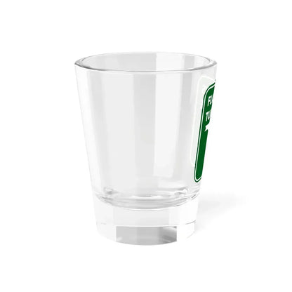 Floridas Turnpike (Florida) (Road Sign) Shot Glass 1.5oz - Go Mug Yourself