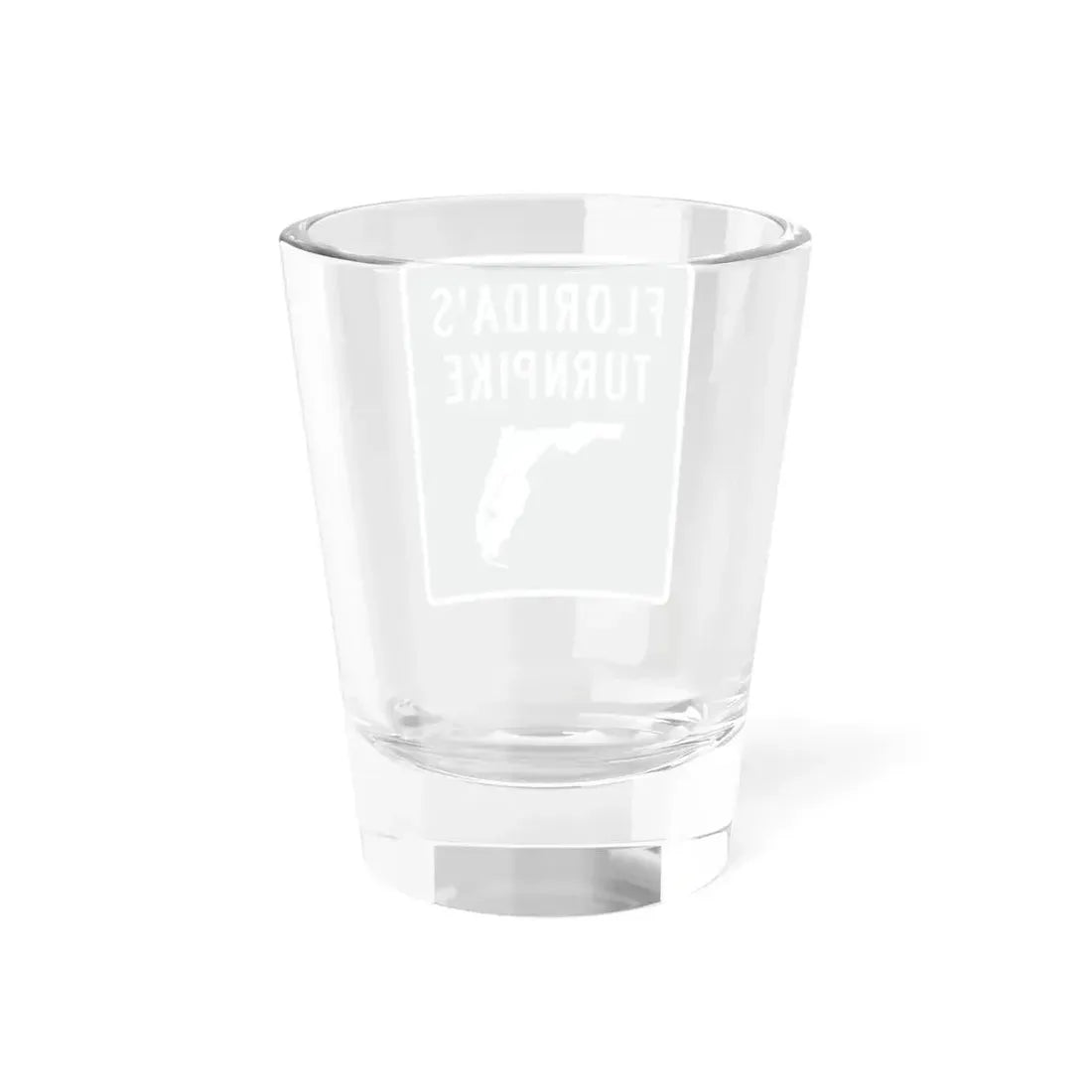 Floridas Turnpike shield (Florida) (Road Sign) Shot Glass 1.5oz - Go Mug Yourself