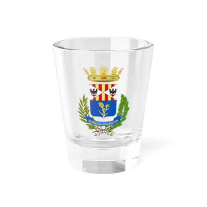 Floridia-Stemma (Italy) (Coat of Arms) Shot Glass 1.5oz 1.5oz - Go Mug Yourself