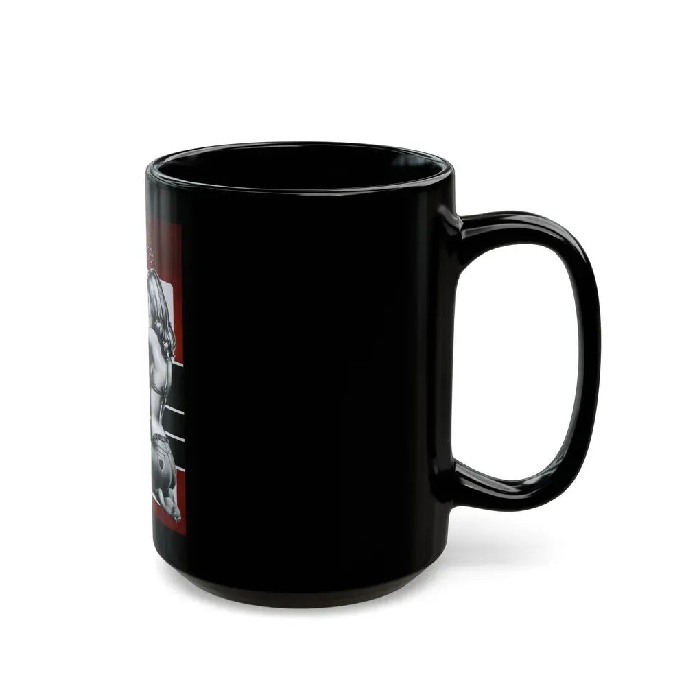 FLOSSY THE TEENAGE NYMPH 1974 Movie Poster - Black Coffee Mug - Go Mug Yourself