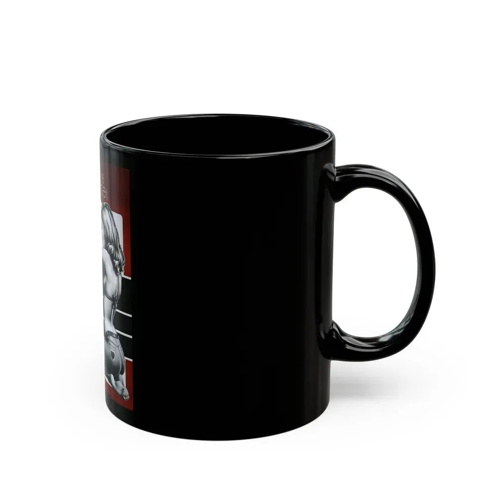 FLOSSY THE TEENAGE NYMPH 1974 Movie Poster - Black Coffee Mug - Go Mug Yourself