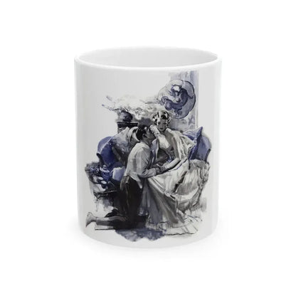 Flower Face (1), Cosmopolitan, November 1936 - White Coffee Mug 11oz - Go Mug Yourself