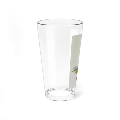 Flower Kiss, probable paperback cover - Pint Glass 16oz - Go Mug Yourself